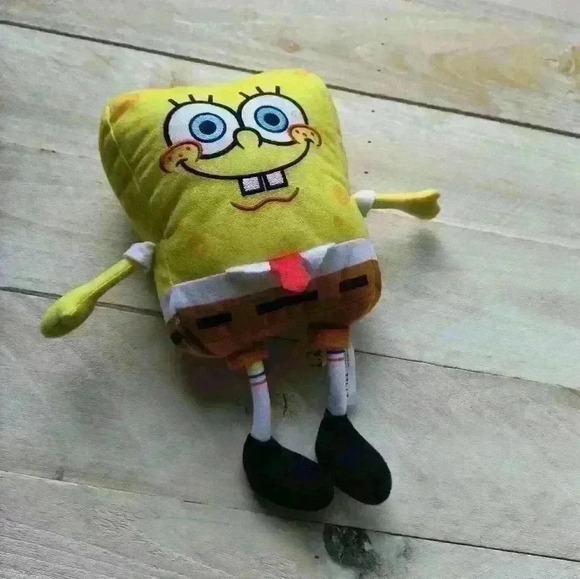 SpongeBob Squarepants Nickelodeon Plush Stuffed Animal Viacom - Picture 2 of 4